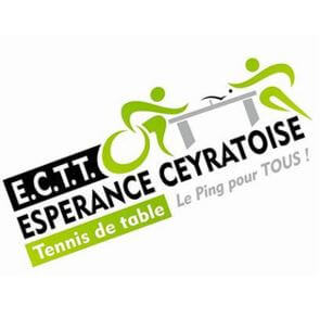Logo Espérance Ceyratoise Tennis de table